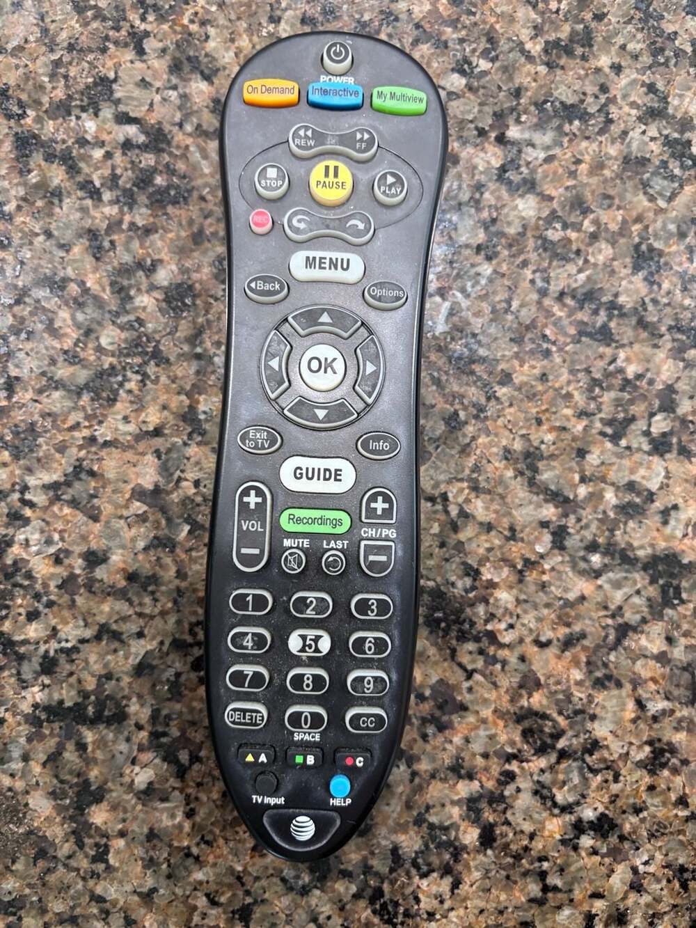 AT&T S30-S1B U-verse Universal Remote Control
